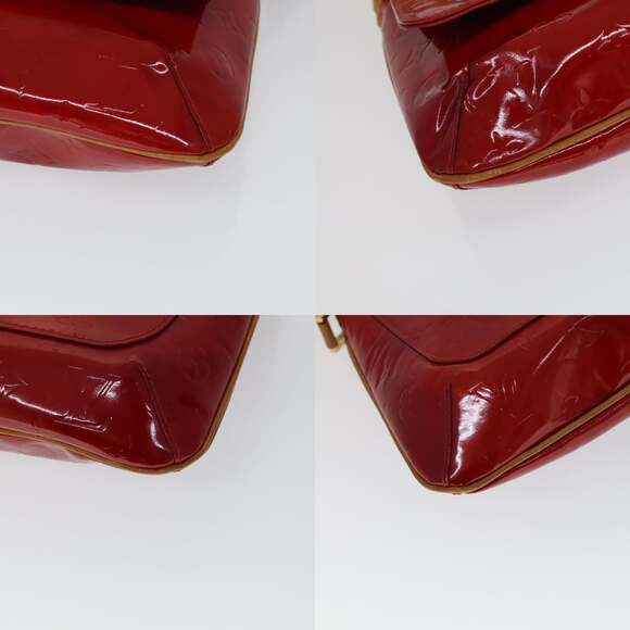 LOUIS VUITTON Monogram Vernis Thompson Street Bag Red M91094 - Picture 10 of 12
